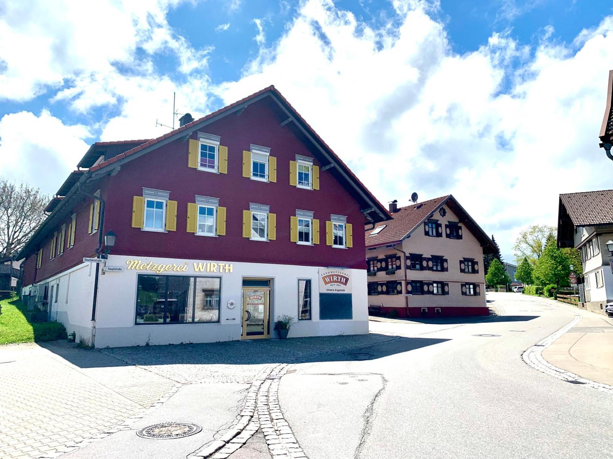 Lindners Hideaways - Bergnest Lodge - Bergblick Fewo 6 Pers Balkon Garten Hund Ski Unterkunft Luftkurort Oberreute Naehe Buchenegger Wasserfaelle Eistobel Bodensee 外观 照片